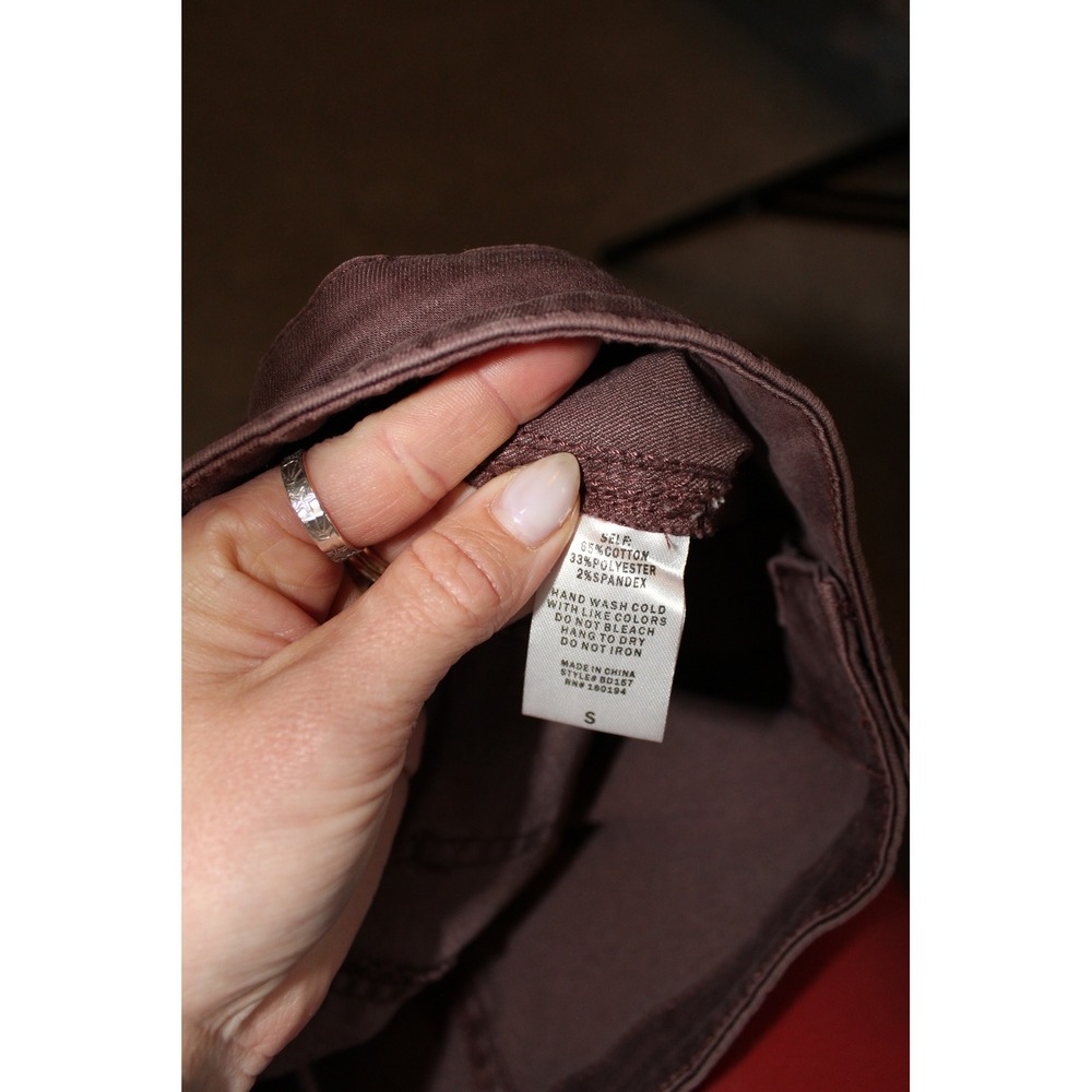 By Together High Rise Flare Bell Bottom Jeans Brown‎ Size S - Picture 11 of 11